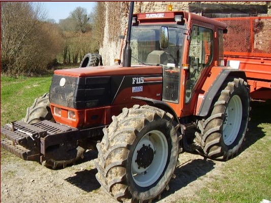 Tracteur agricole Fiat F 115 Tracteur agricole Fiat F 115