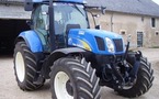 Tracteur agricole : New Holland T 6080