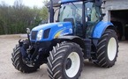 Tracteur agricole : New Holland T 6080